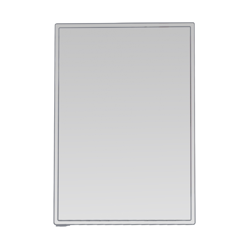 Hợp kim nhôm Tủ gương phòng tắm LED chống nước một cửa Hợp kim nhôm Tủ gương phòng tắm LED chống nước một cửa